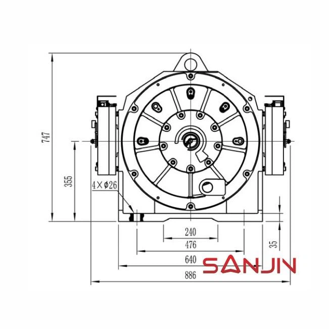 MONADRIVE Traction Machine MDD410
