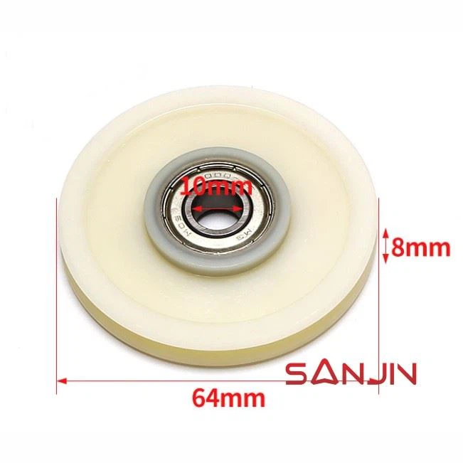 ThyssenKrupp Elevator S8 landing door wire rope wheel